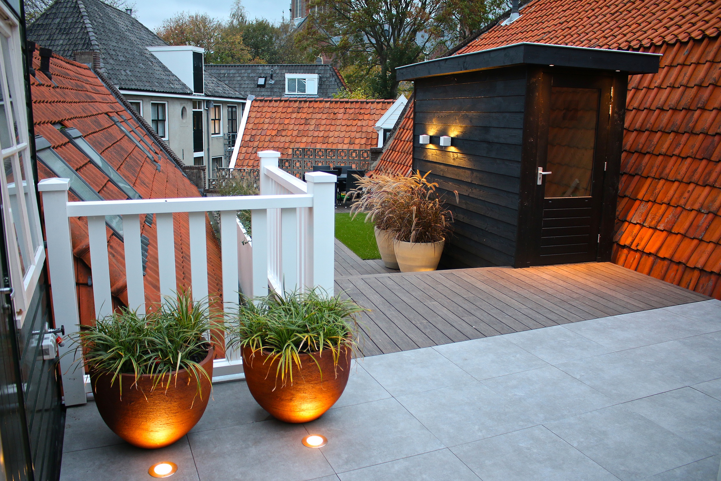 FotoEen luxe daktuin in Hoorn